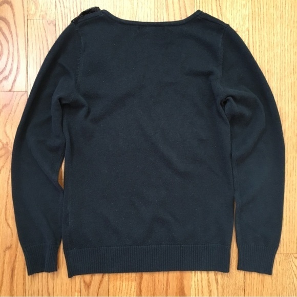 Vintage 90's Black Square Neck Sweater - Picture 12 of 15